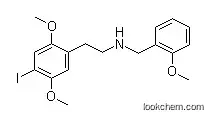 Molecular Structure of 919797-19-6 (4-Iodo-2,5-dimethoxy-N-[(2-methoxyphenyl)methyl])